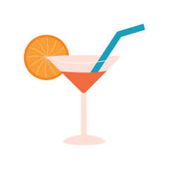cocktail with orange