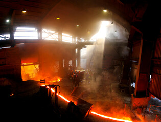 Karabuk Iron and Steel Factory, iron and steel factory industrial