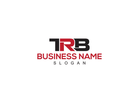 Monogram TRB t r b Logo Letter Vector Icon Design For Your Any Type Of Business