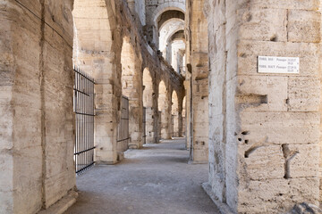 Arena in Arles of France, romain vestige