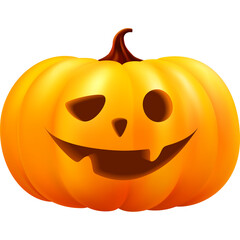 Fototapeta premium Cute Halloween Pumpkin.