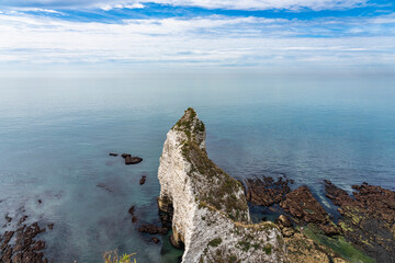 Elephant Rock in Etretat of France