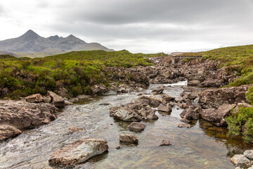 Obraz premium Landscape in Skye, Scotland
