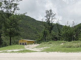 house in the mountains