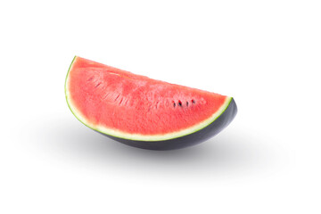 Watermelon sweet and juicy isolated on a white background