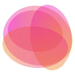 Gradient energy and vibrant shapes.