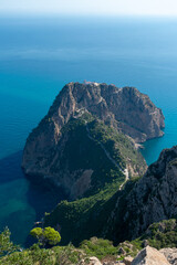 Scenic view from Yemma Gouraya National Park in Bejaia, Algeria