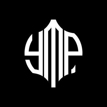 YMP letter logo. YMP best black background vector image. YMP Monogram logo design for entrepreneur and business.
