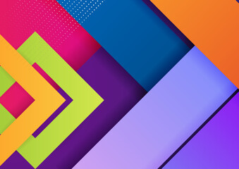 Modern colourful abstract background for presentation design