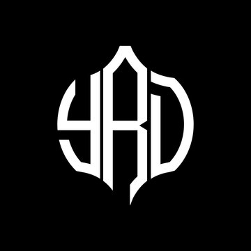 YRD letter logo. YRD best black background vector image. YRD Monogram logo design for entrepreneur and business.
