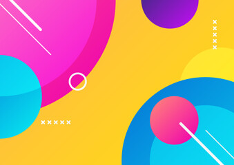 Modern bright vector colorful background for poster, brochure, card or flyer. Abstract colorful background texture