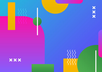 abstract colorful technology communication concept vector background