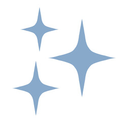 set of icons sparkles