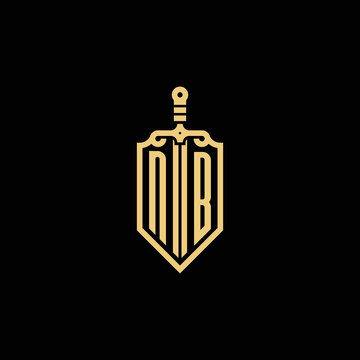 recommend clip art: NB vintage initial sword and shield logo which is good for digital branding or print