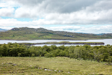 Fototapeta na wymiar Landscape in Skye, Scotland