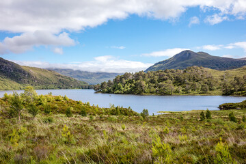 Fototapeta na wymiar Landscape of the Scottish Highlands