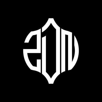 ZDN letter logo. ZDN best black background vector image. ZDN Monogram logo design for entrepreneur and business.
