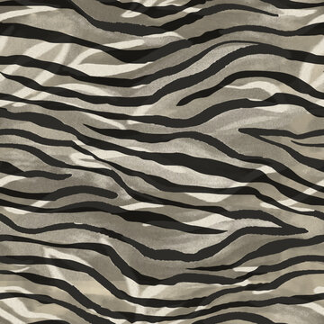 the appropriate textile size pattern consisting of zebra figures