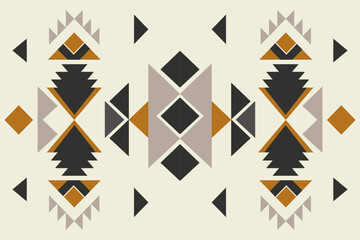 Tribal pattern decorative elements isolated on white background ethnic collection aztec geometric ornaments,seamless pattern