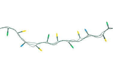 Naklejka premium Christmas lights