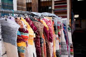 Carpet shop in the Alpujarra de Granada, Spain