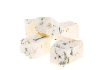 blue cheese isolated