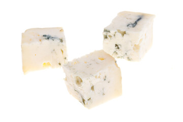 blue cheese isolated