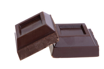 chocolate bar isolated