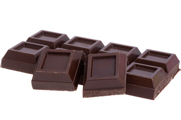 chocolate bar isolated
