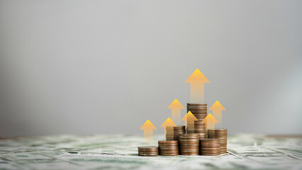 Inflation, hyperinflation in the dollar. one dollar bill sprayed in hand The concept of reducing...