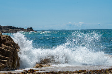 Cote Sauvage in Quiberon in Frankreich
