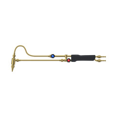 Fototapeta premium Gas welding torch injector. Vector illustration.