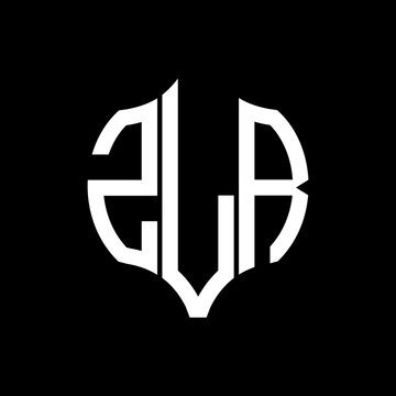 ZLR letter logo. ZLR best black background vector image. ZLR Monogram logo design for entrepreneur and business.
