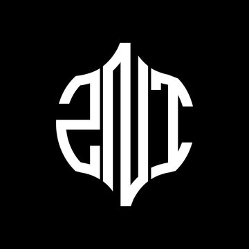 ZNT letter logo. ZNT best black background vector image. ZNT Monogram logo design for entrepreneur and business.
