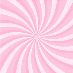 vector minimalistic background with pink and white swirling rays