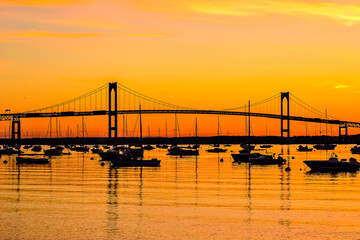 Sunset in Rhode Island