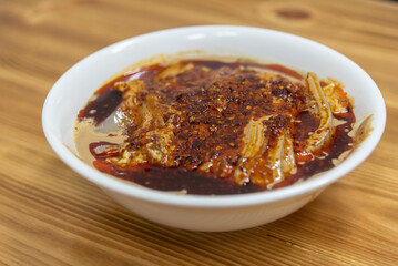 Traditional Chinese food.