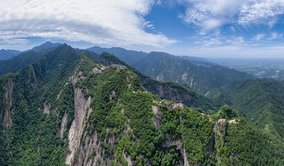 Fototapeta na wymiar Qinling Mountains