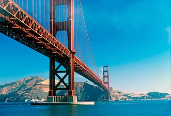 Cercles muraux Pont du Golden Gate Golden Gate Bridge, California