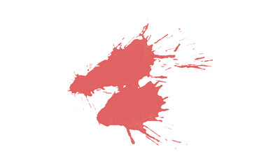 maroon brush abstract