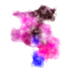 abstract hand paint watercolor splash brush isolated in white background. Watercolor Dust Explosion Isolated on White Background. Abstract hand drawn watercolor brush stroke stains background.