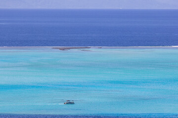 Mer bleue turquoise