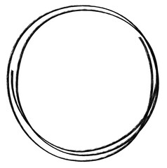 Hand Drawn Circle.