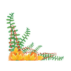 Watercolor Leaf Frame, Green leaves clipart.