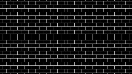 Animation of a brick multicolored wall.