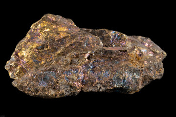 Oxidized massive chalcopyrite
