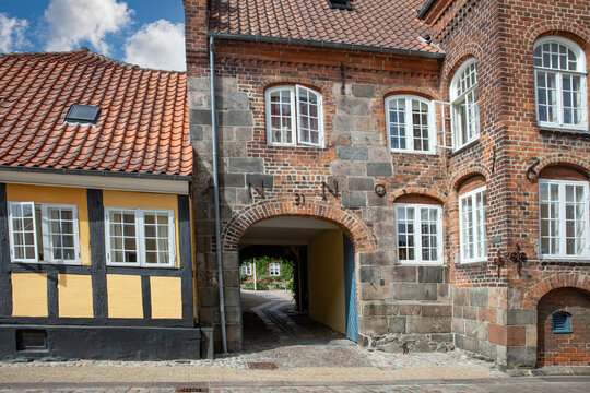 Wanderlust in Old town of Viborg,Denmark,Scandinavia,Europe
