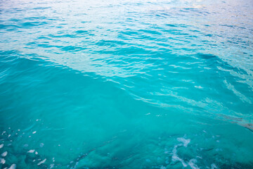 Turquoise waters on the beaches of Alicante