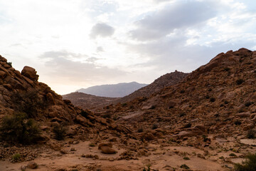 Landscape of Tafraoute, Morocco