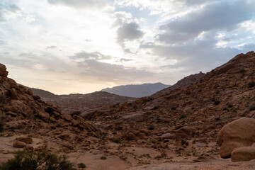 Landscape of Tafraoute, Morocco